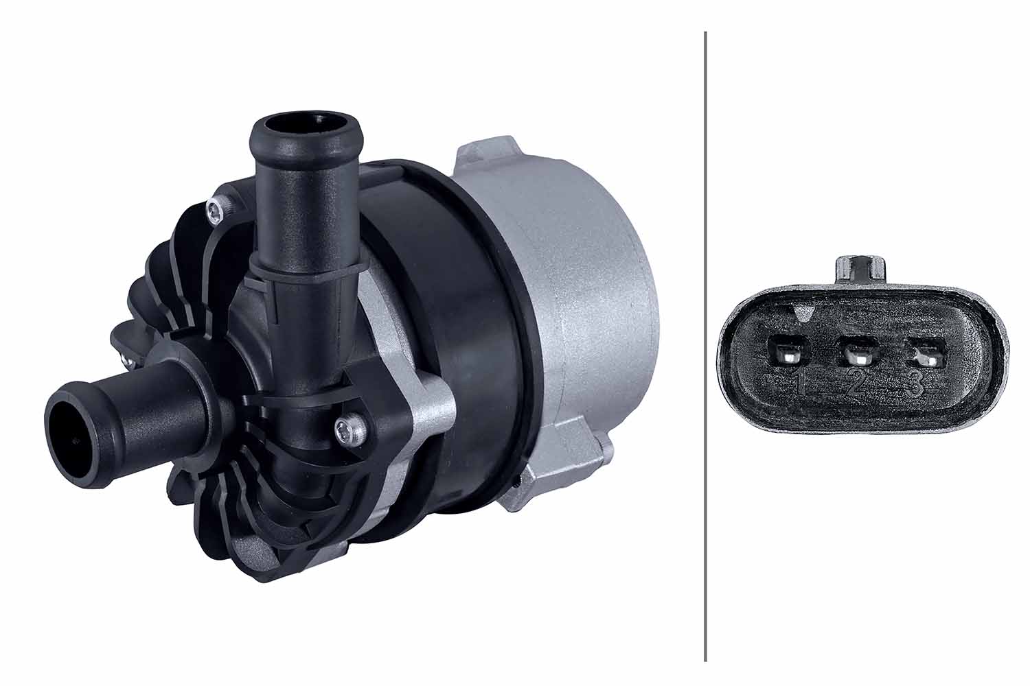 Pompă de apă suplimentară (circuitul apei de răcire) 8TW 358 413-151 HELLA