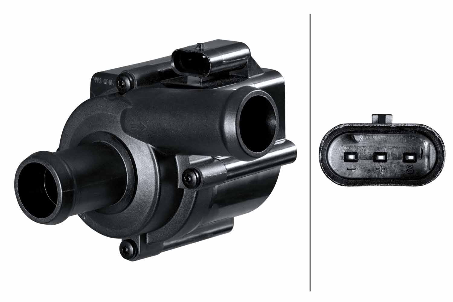 Pompă de apă suplimentară (circuitul apei de răcire) 8TW 358 413-251 HELLA