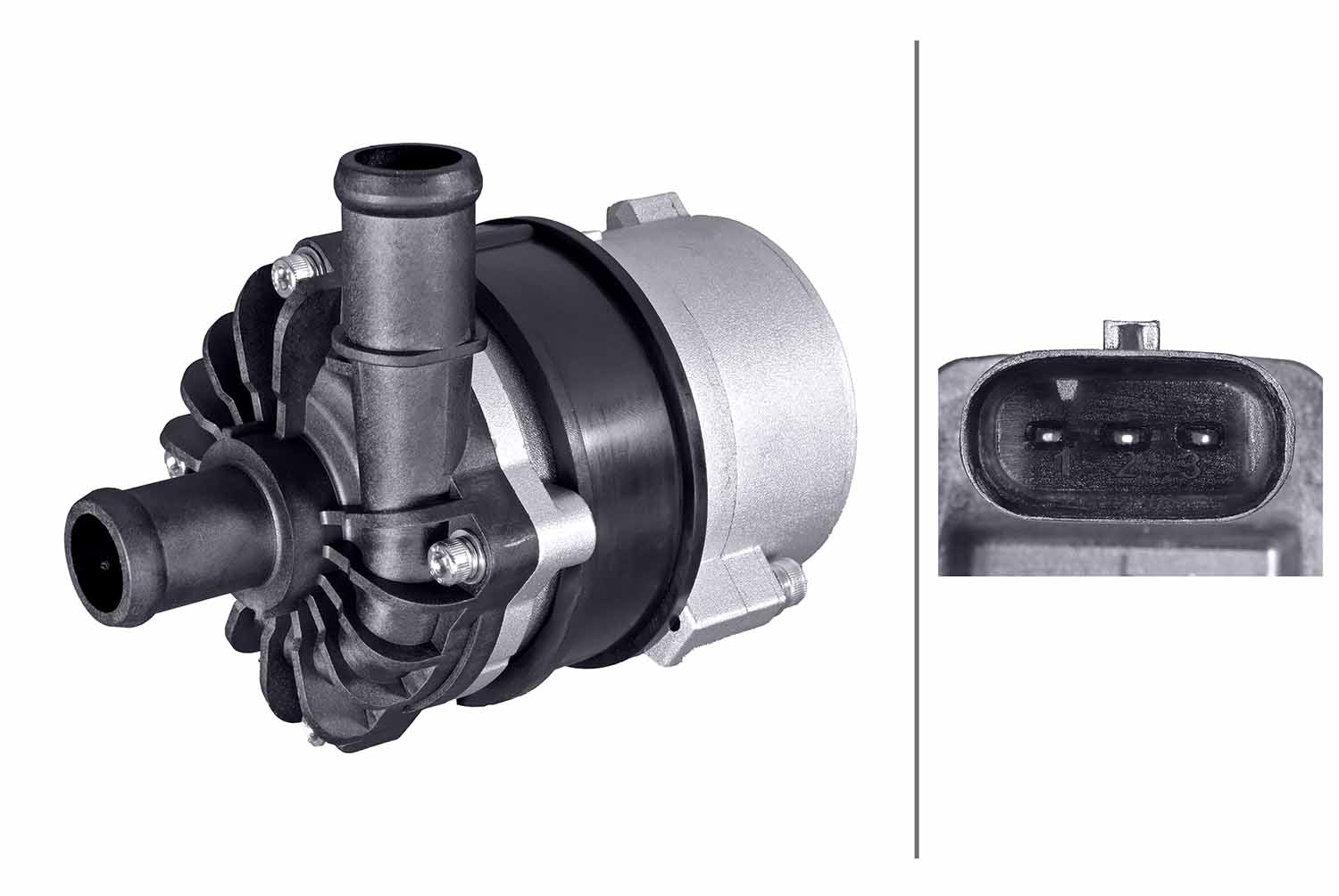 Pompă de apă suplimentară (circuitul apei de răcire) 8TW 358 313-331 HELLA