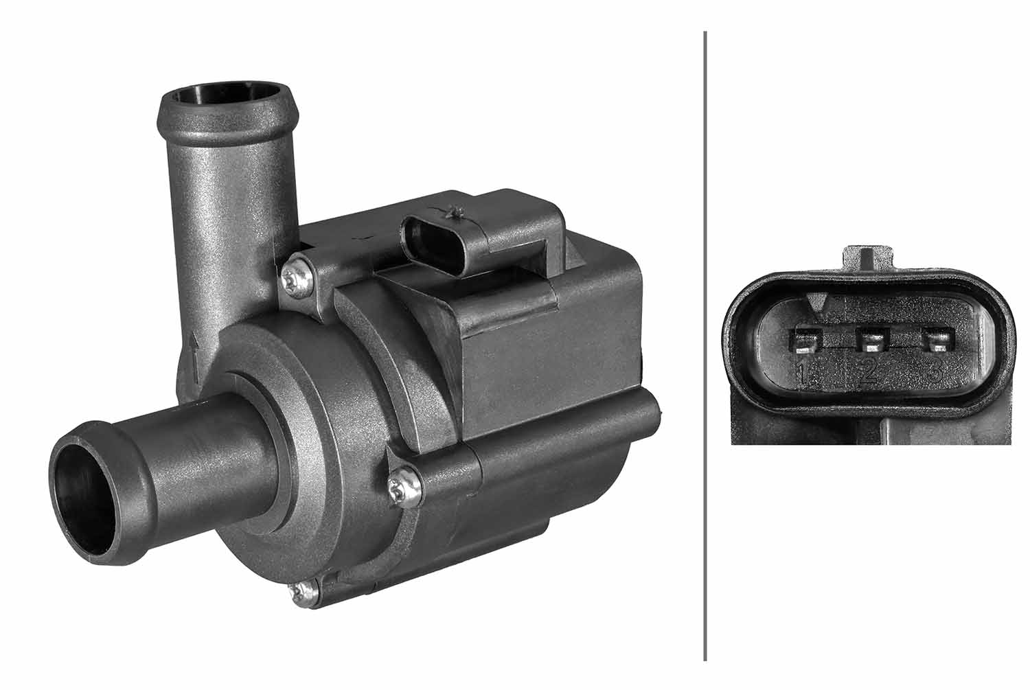 Pompă de apă suplimentară (circuitul apei de răcire) 8TW 358 313-351 HELLA