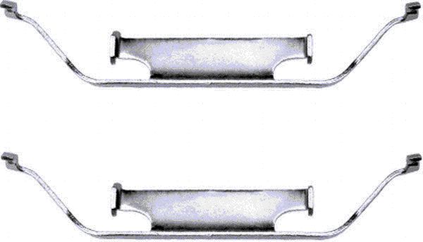 Set accesorii, etrier frana 8DZ 355 201-131 HELLA