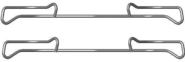 Set accesorii, etrier frana 8DZ 355 201-371 HELLA