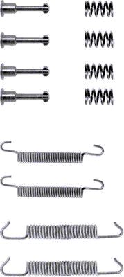 Set accesorii, saboti frana parcare 8DZ 355 201-691 HELLA