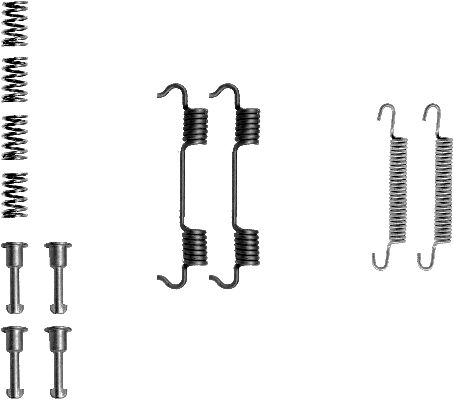 Set accesorii, saboti frana parcare 8DZ 355 201-801 HELLA