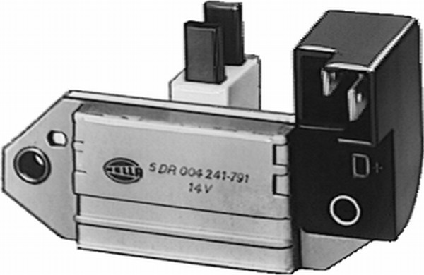 Regulator, alternator 5DR 004 241-791 HELLA