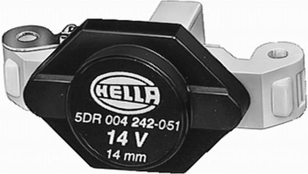 Regulator, alternator 5DR 004 242-051 HELLA