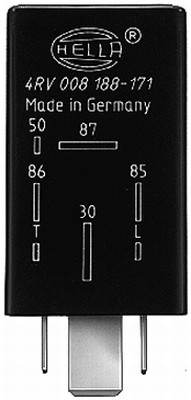 Unitate de control,bujii incandescente 4RV 008 188-171 HELLA