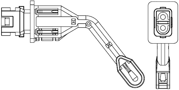 Senzor,temperatura interioara 6ZT 351 080-101 HELLA
