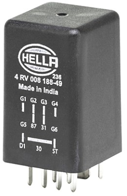 Unitate de control,bujii incandescente 4RV 008 188-491 HELLA