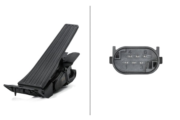 Senzor, pedala acceleratie 6PV 010 946-231 HELLA