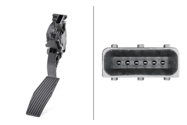 Senzor, pedala acceleratie 6PV 009 765-701 HELLA