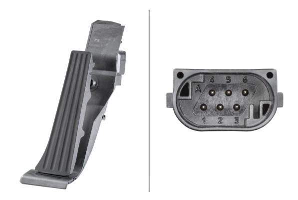 Senzor, pedala acceleratie 6PV 010 946-411 HELLA
