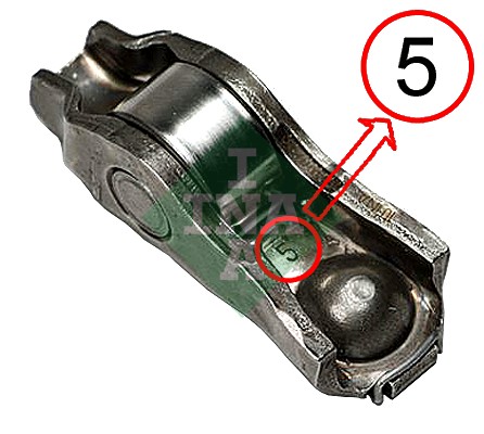 Culbutor, tren supape 422 0225 10 Schaeffler INA