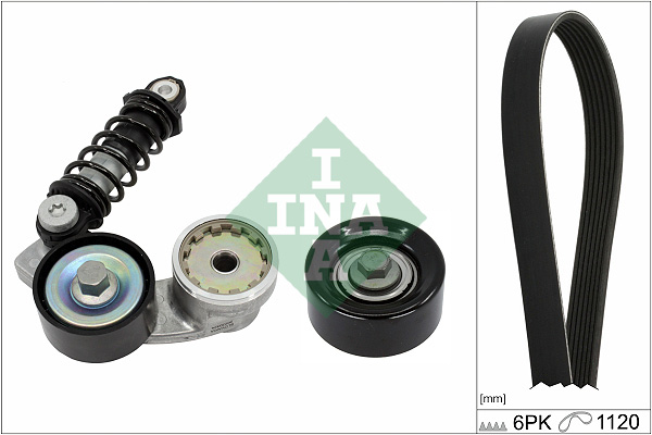 Set curea transmisie cu caneluri 529 0546 10 Schaeffler INA