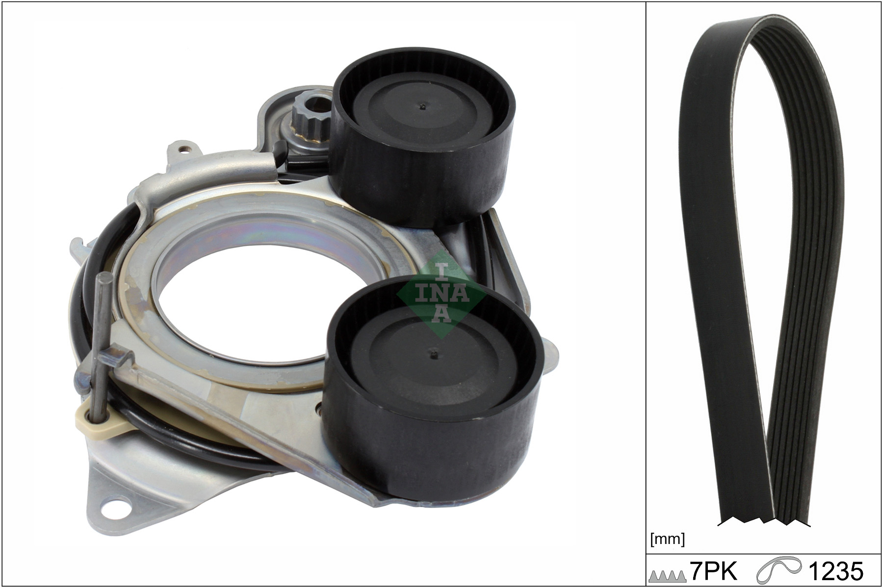 Set curea transmisie cu caneluri 529 0594 10 Schaeffler INA