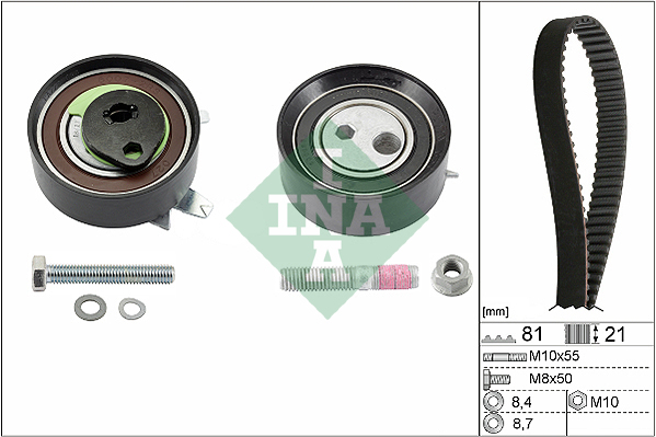 Set curea de distributie 530 0062 10 INA