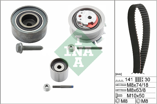 Set curea de distributie 530 0405 10 INA