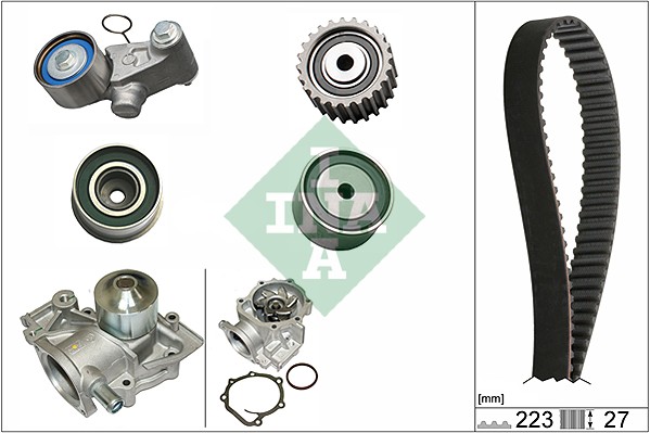 Set pompa apa + curea dintata 530 0426 30 INA