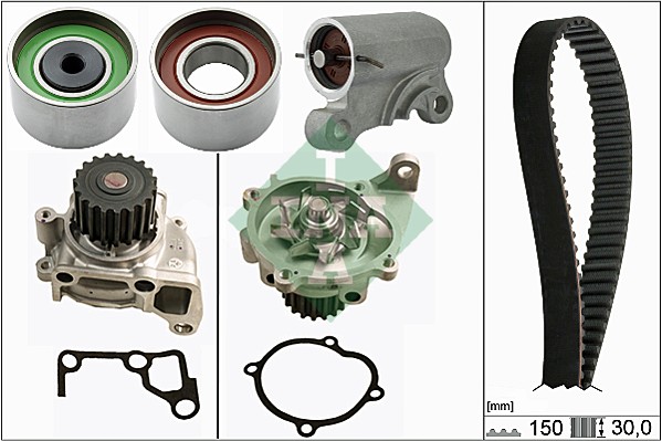 Set pompa apa + curea dintata 530 0519 30 INA