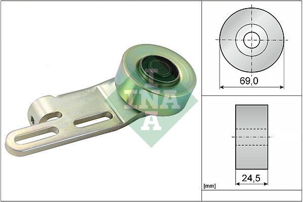 Rola intinzator,curea transmisie 531 0239 10 INA