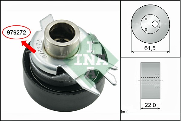 Rola intinzator,curea distributie 531 0252 30 INA