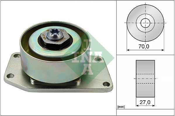 Rola intinzator,curea transmisie 531 0306 10 INA