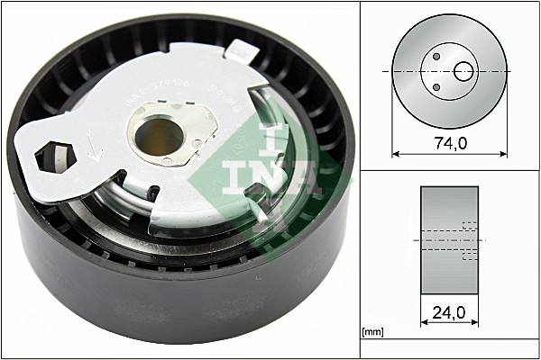 Rola intinzator,curea distributie 531 0497 10 INA