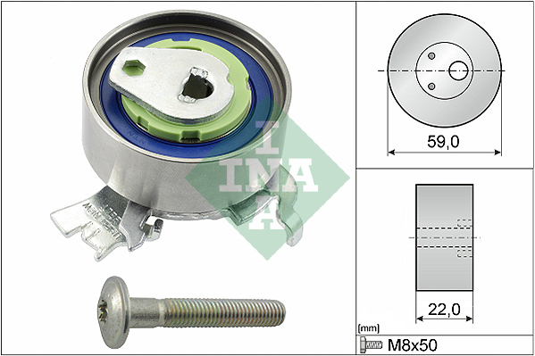 Rola intinzator,curea distributie 531 0518 30 INA