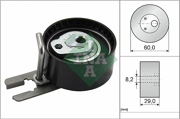 Rola intinzator,curea distributie 531 0555 10 INA