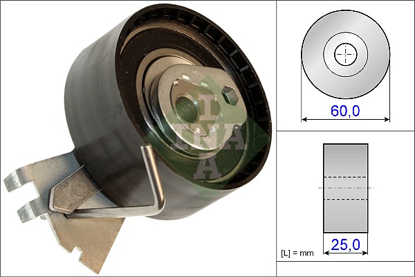 Rola intinzator,curea distributie 531 0572 10 INA