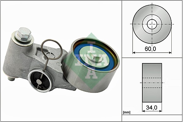 Rola intinzator,curea distributie 531 0655 20 INA