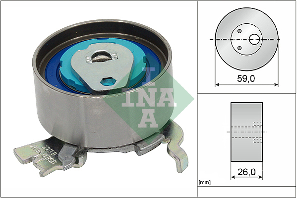 Rola intinzator,curea distributie 531 0679 30 INA