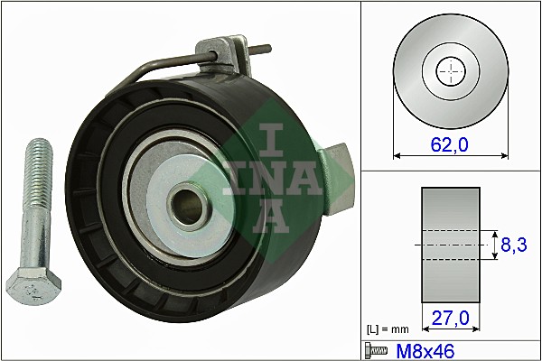 Rola intinzator,curea distributie 531 0813 10 INA