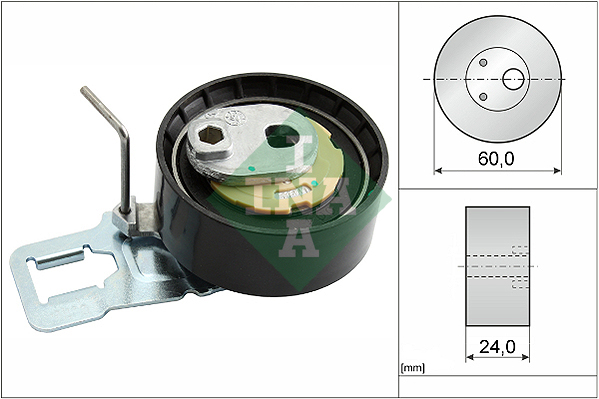 Rola intinzator,curea distributie 531 0829 10 INA