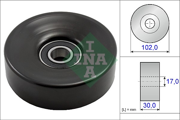 Rola intinzator,curea transmisie 531 0831 10 INA