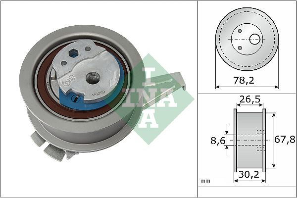 Rola intinzator,curea distributie 531 0847 10 INA