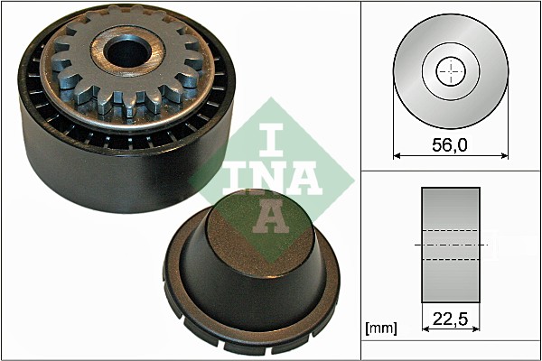 Rola intinzator,curea transmisie 531 0854 10 INA