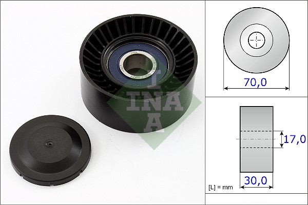 Rola intinzator,curea transmisie 531 0873 10 INA