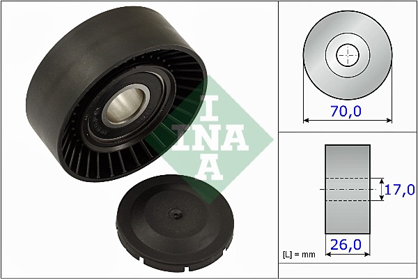 Rola intinzator,curea transmisie 531 0891 10 INA