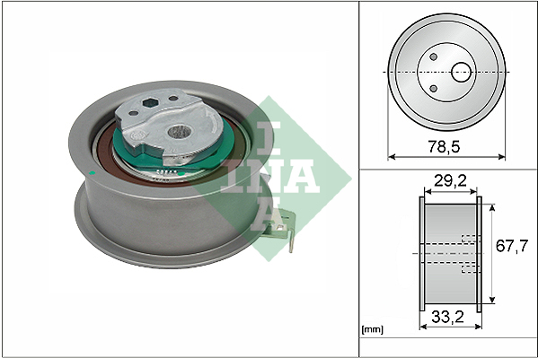 Rola intinzator,curea distributie 531 0927 10 INA