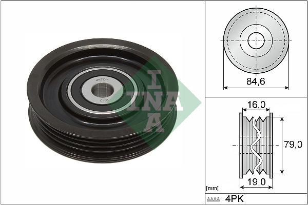 Rola intinzator,curea transmisie 531 0931 10 INA