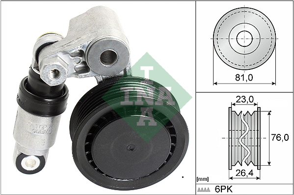 Intinzator curea, curea distributie 534 0011 10 INA