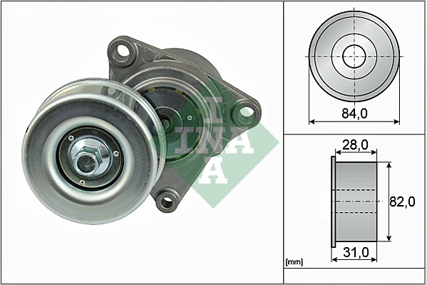 Intinzator curea, curea distributie 534 0359 10 INA