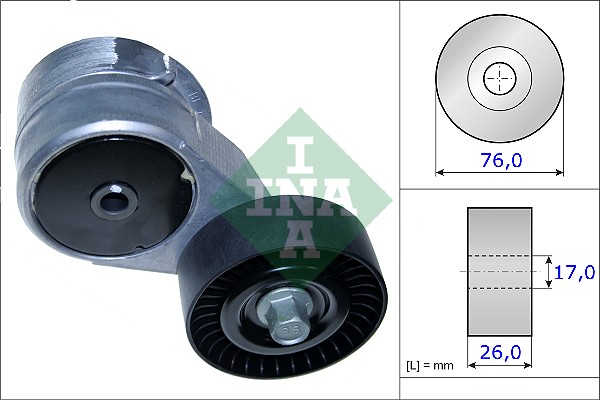 Intinzator curea, curea distributie 534 0417 10 INA