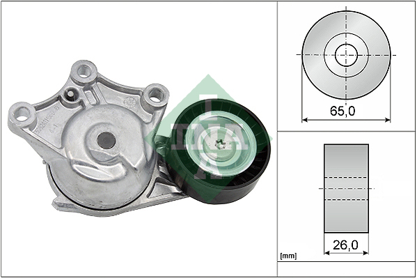 Intinzator curea, curea distributie 534 0428 10 INA