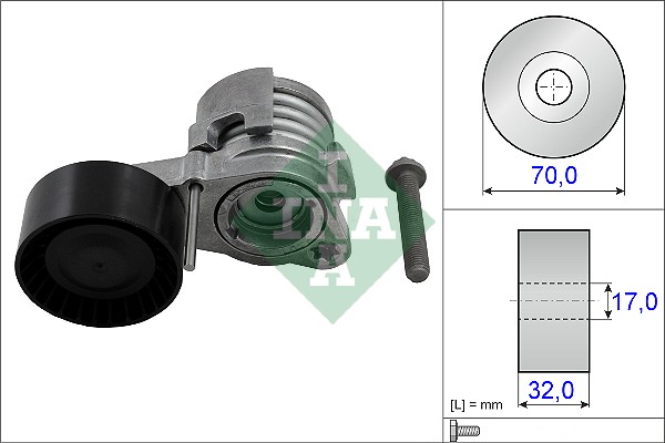 Intinzator curea, curea distributie 534 0432 10 INA