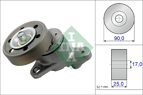 Intinzator curea, curea distributie 534 0437 10 INA