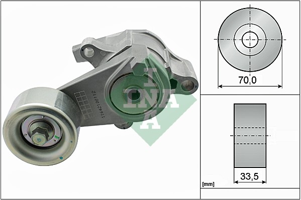 Intinzator curea, curea distributie 534 0566 10 INA