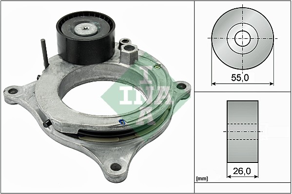 Intinzator curea, curea distributie 534 0598 10 INA