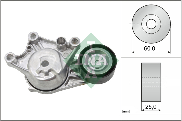 Intinzator curea, curea distributie 534 0654 10 INA